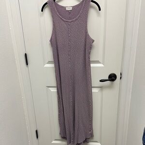 Sleeveless Lavender Knit Dress